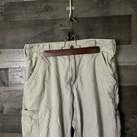 SOLD Carhartt Dungaree Pants 34X30 - Picture 2 of 6